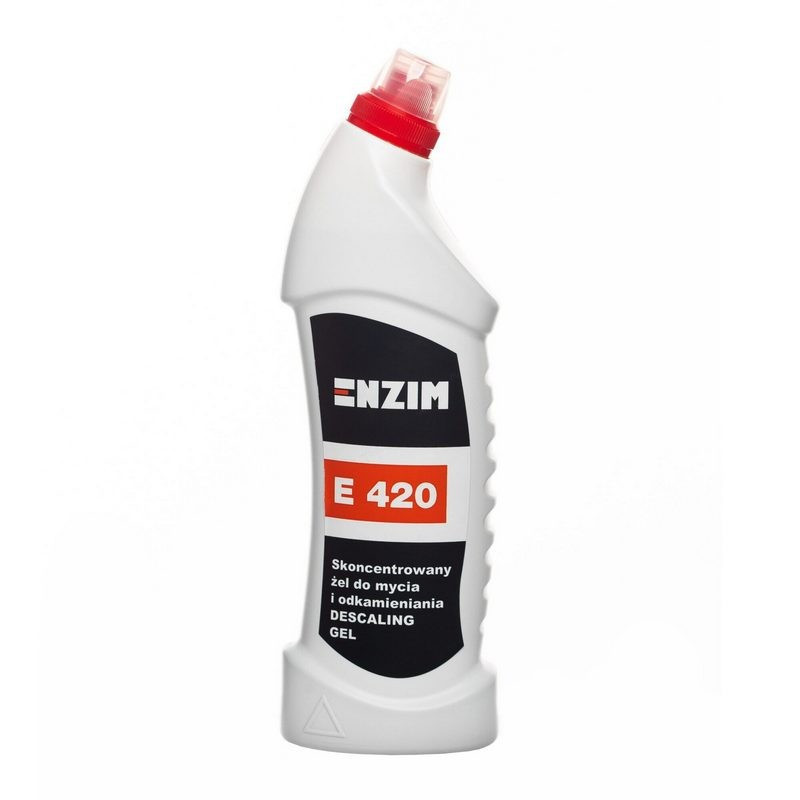 ENZIM E420 – Skoncentrowany żel do mycia i odkamieniania DESCALING TOILET GEL 0,7L