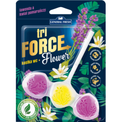 Zawieszka do WC LAWENDA I KWIAT POMARAŃCZY Tri-FORCE Flower General Fresh 1szt