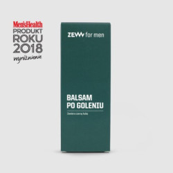 ZEW for men Balsam po goleniu z czarną hubą 80ml