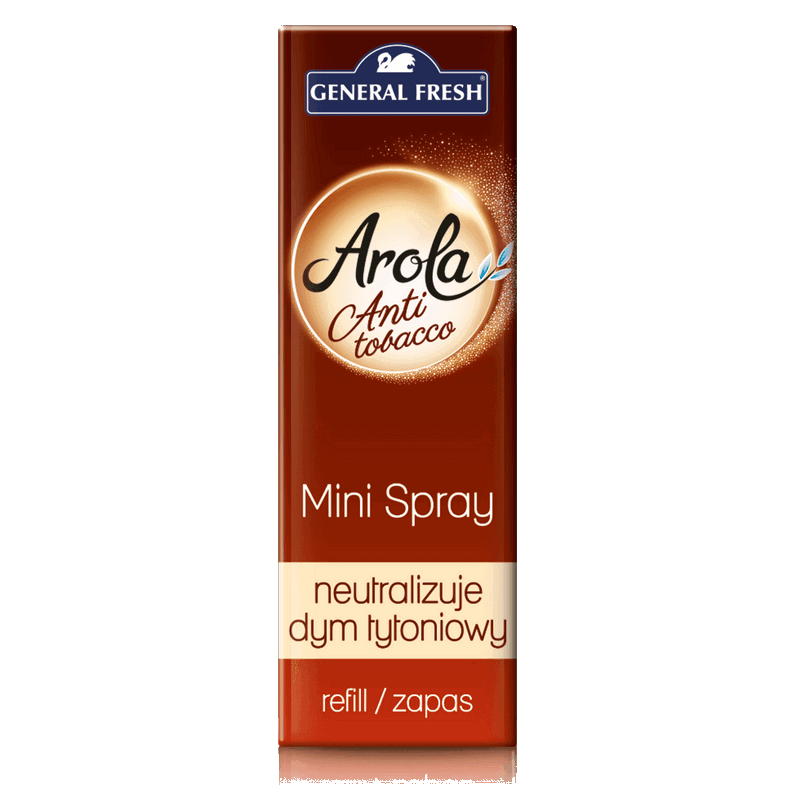 Zapas Mini Spray ANTYTABAK odświeżacz powietrza General Fresh