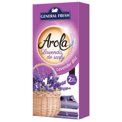 LAWENDA Odświeżacz do szafy AROLA Lavender Disc General Fresh