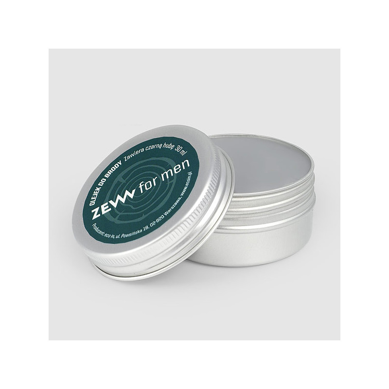 ZEW for men Olejek do brody z czarną hubą 30ml