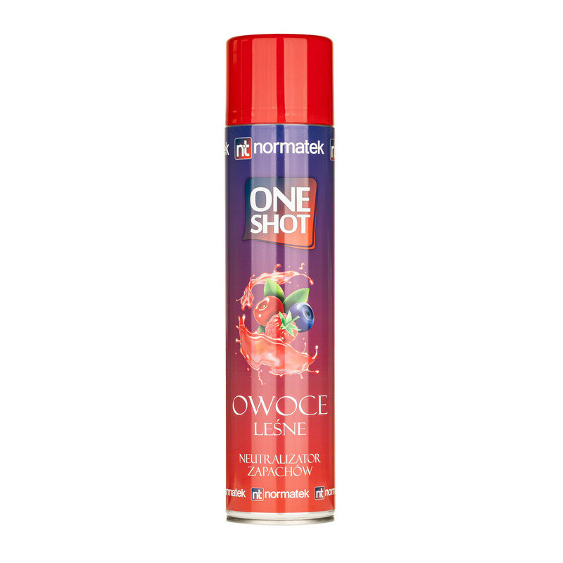 OWOCE LEŚNE Neutralizator zapachów NORMATEK One Shot 600ml