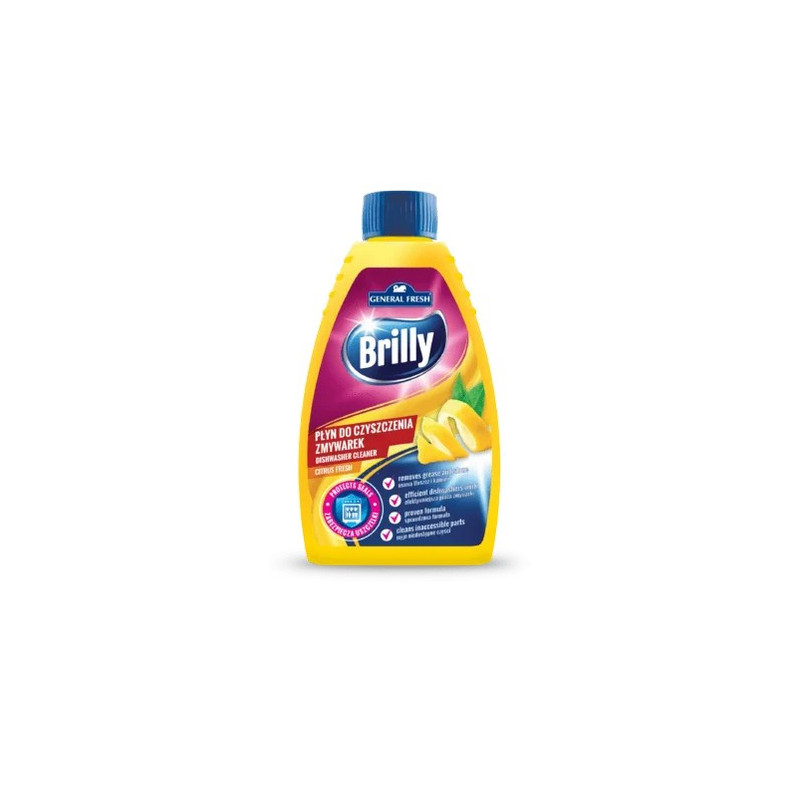 CYTRUSOWY Płyn do czyszczenia zmywarek Brilly 250ml General Fresh
