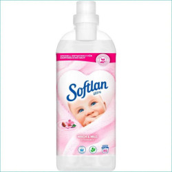 SOFTLAN Ultra płyn do płukania 1L biały Weich & Mild
