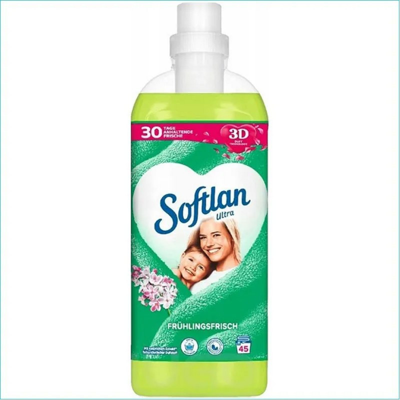 SOFTLAN Ultra płyn do płukania 1L zielony fruhlingsfrisch