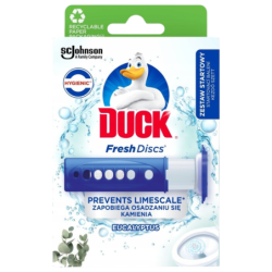 DUCK Fresh Dics EUCALYPTUS Krążek żelowy do WC Starter
