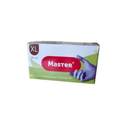 Rękawice nitrylowe bezpudrowe XL 100szt MASTER S470