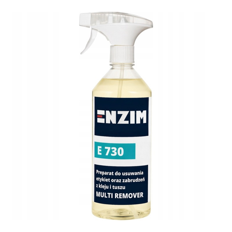 ENZIM E730 preparat do usuwania etykiet oraz zabrudzeń z kleju i tuszu Multi Remover 500ml