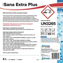 Tevan Sana Extra Plus 5L - Koncentrat odkamieniacz usuwa rdzę