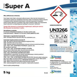 Tevan Super-A 5kg - Płyn koncentrat do usuwania tłuszczu