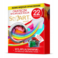 SMART WASH Chusteczki wyłapujące kolor