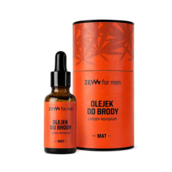 ZEW for men - olejek do brody konopny MAT