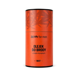 ZEW for men - olejek do brody konopny MAT