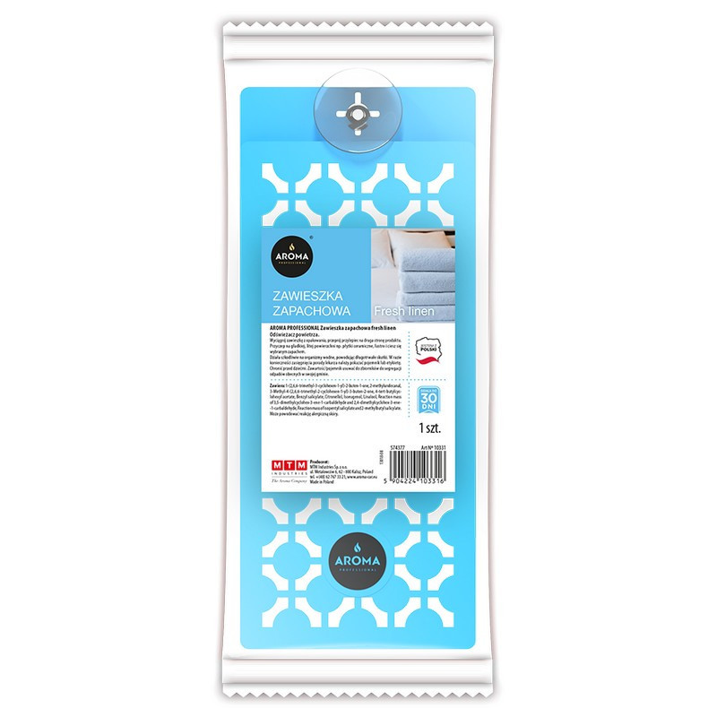 AROMA PROFESSIONAL Zawieszka zapachowa FRESH LINEN