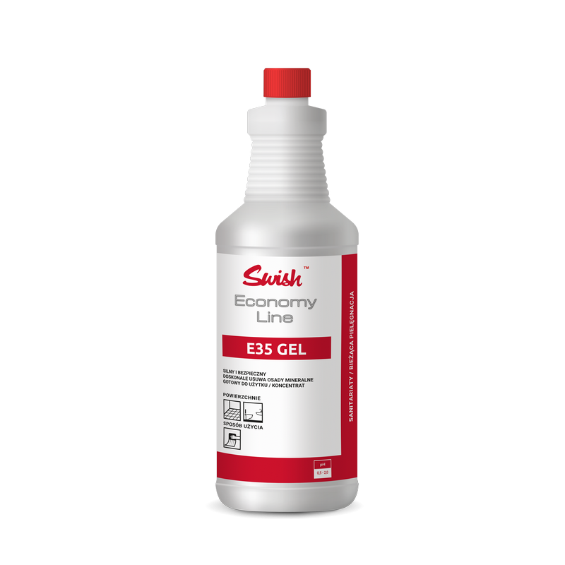 SWISH E35 GEL 1L - kwasowy żel do WC