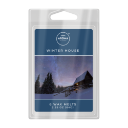 WINTER HOUSE wosk do kominka AROMA Home 6 kostek