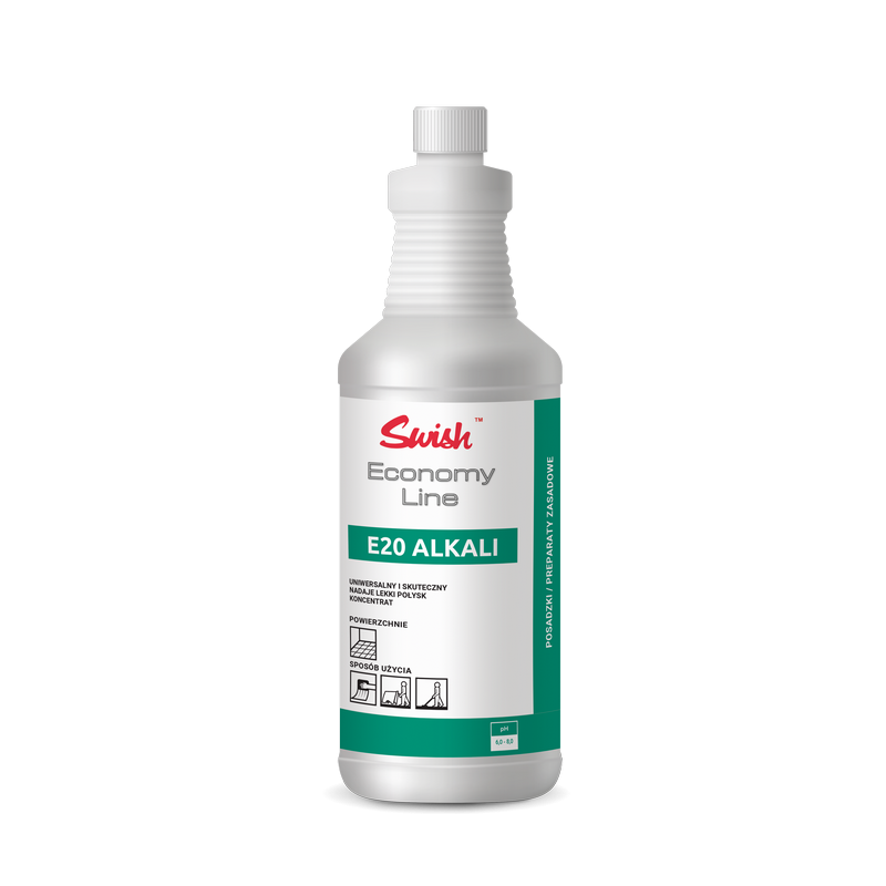SWISH E20 ALKALI - zasadowy płyn do podlóg 1L
