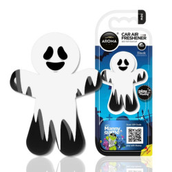 AROMA CAR MANNY - GHOST Black Odświeżacz do samochodu