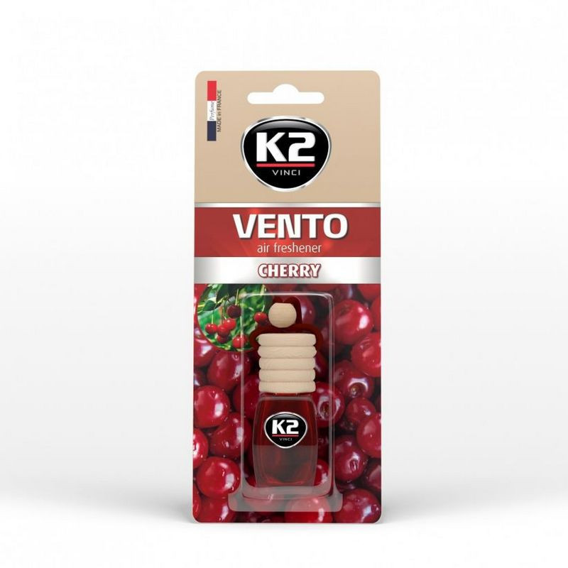 K2 vento WIŚNIA Zapach do samochodu 8ml (V466)