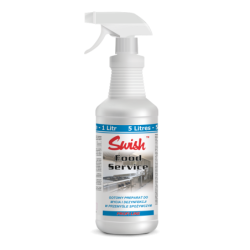 SWISH Food Service Disinfectant Gotowy do użytku preparat myjąco-dezynfekujący do kuchni 1L