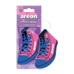 GUMA BALONOWA zawieszka zapachowa do samochodu AREON Sneakers TRAMPEK celuloza BUBBLE GUM