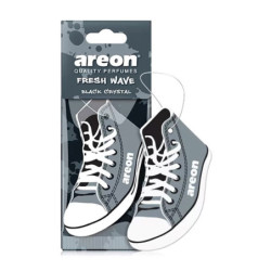 BLACK CRYSTAL zawieszka zapachowa do samochodu AREON Sneakers TRAMPEK celuloza