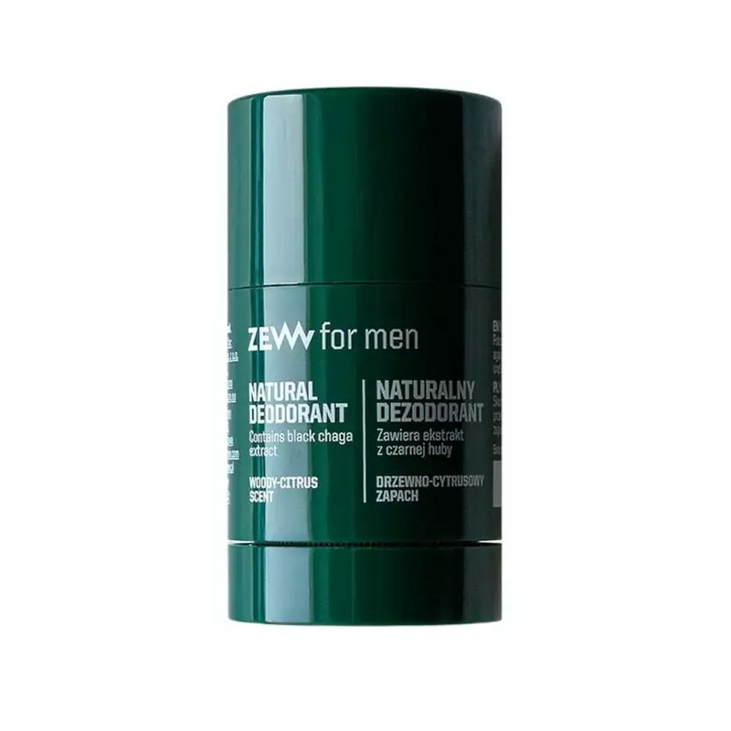 Zef for men - Dezodorant 30ml z czarną hubą