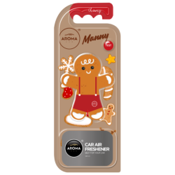 AROMA CAR MANNY - BOY CHERRY CIASTEK Odświeżacz do samochodu polimer