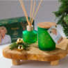 ZIMOWY LAS Zestaw prezentowy świeca + patyczki AROMA Home & Dorota