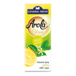 CYTRUSOWY - ZAPAS SZYSZKA odświeżacz zapachu w sprayu refill General Fresh